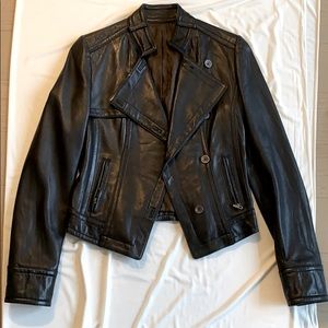 Lamb skin 100% genuine leather jacket